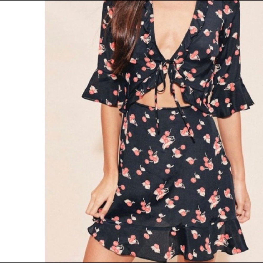 For Love and Lemons Cherry Sundress